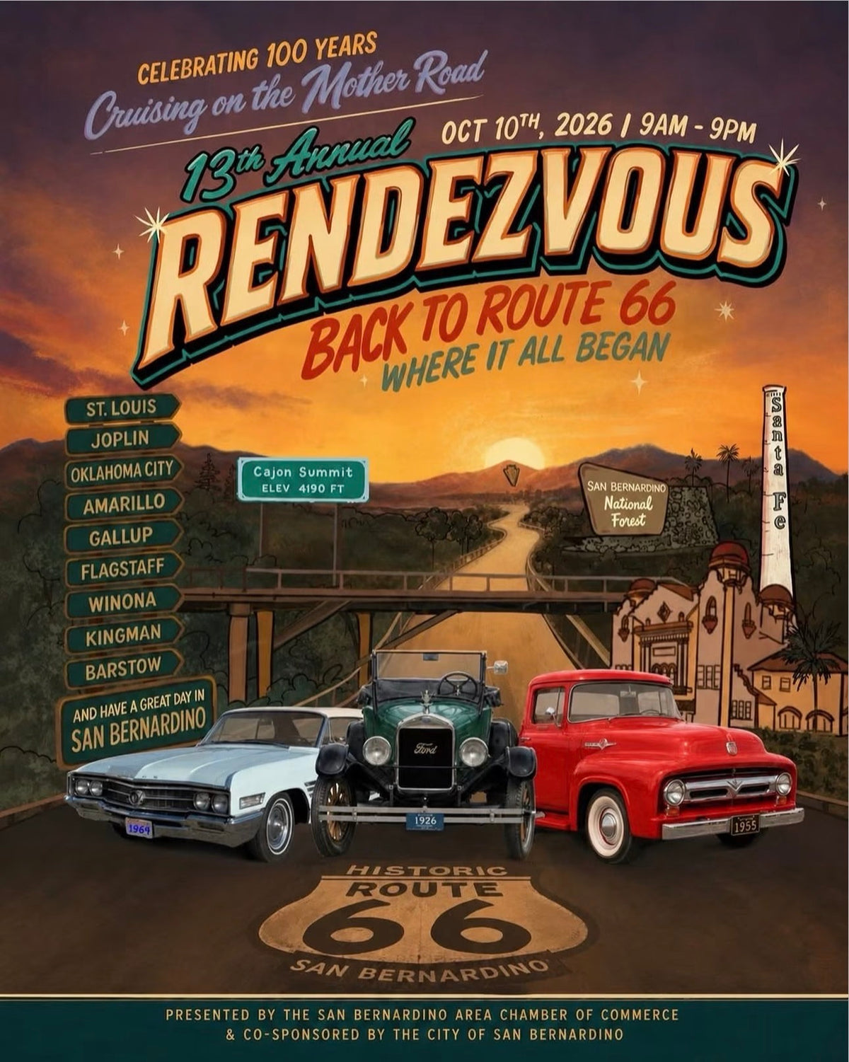 13th Annual Rendezvous Back to Route 66