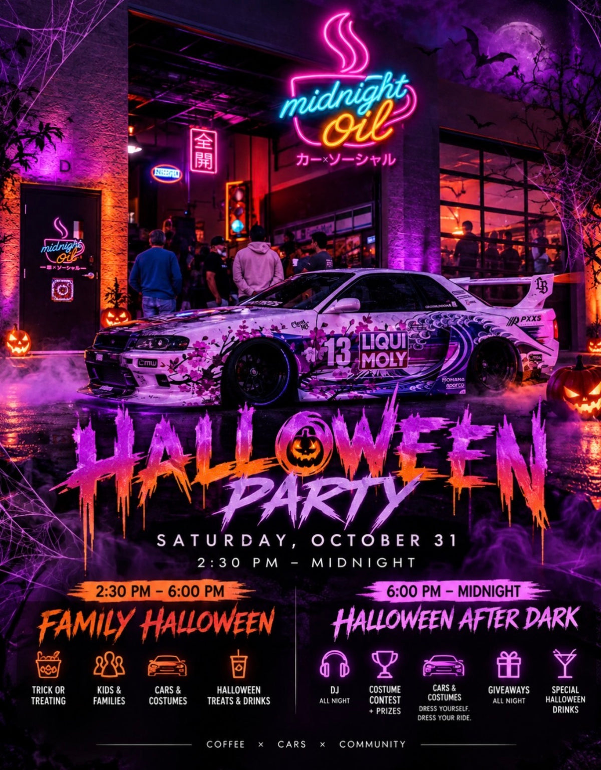 Midnight Oil Halloween Party