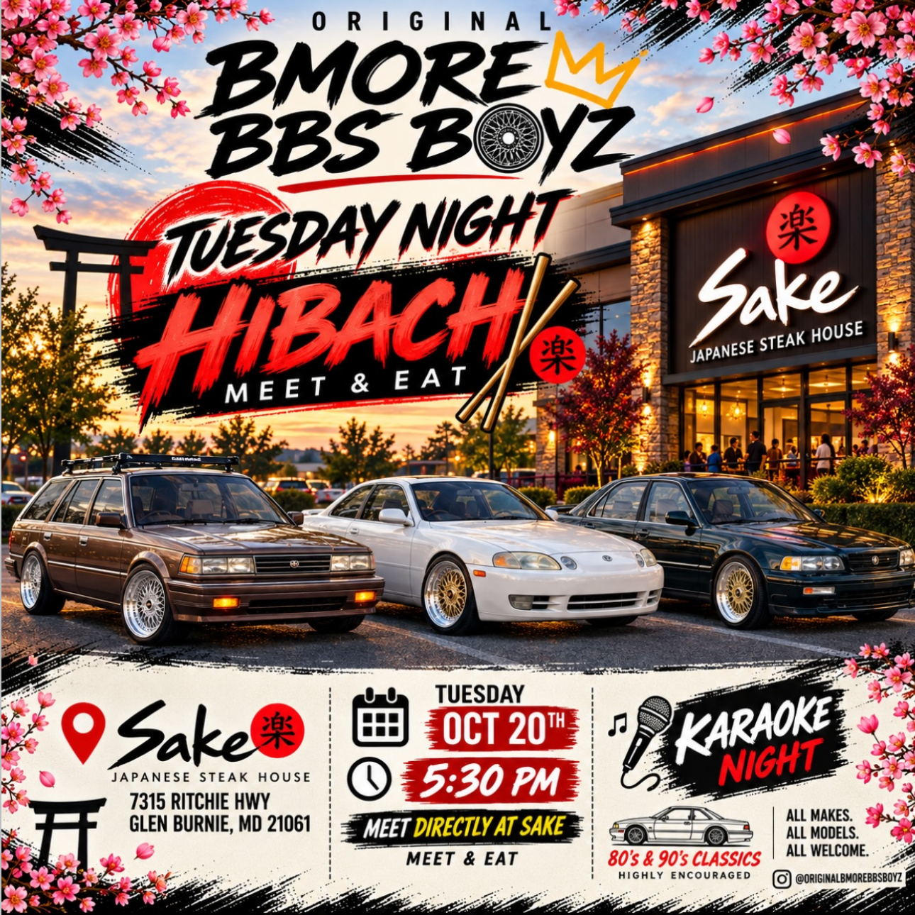 Tuesday Night Hibachi Meet & Eat