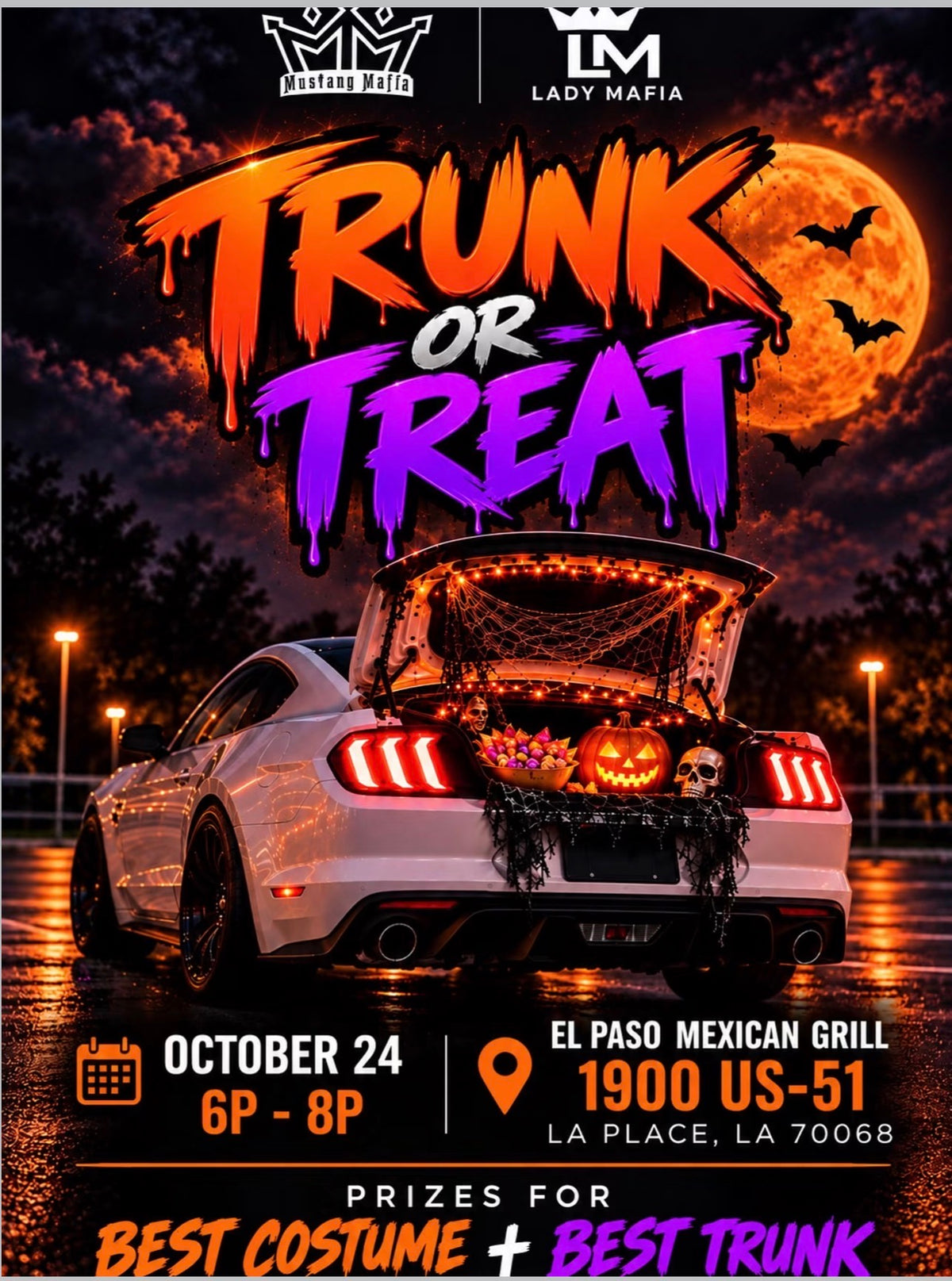 Mustang Mafia Trunk or Treat