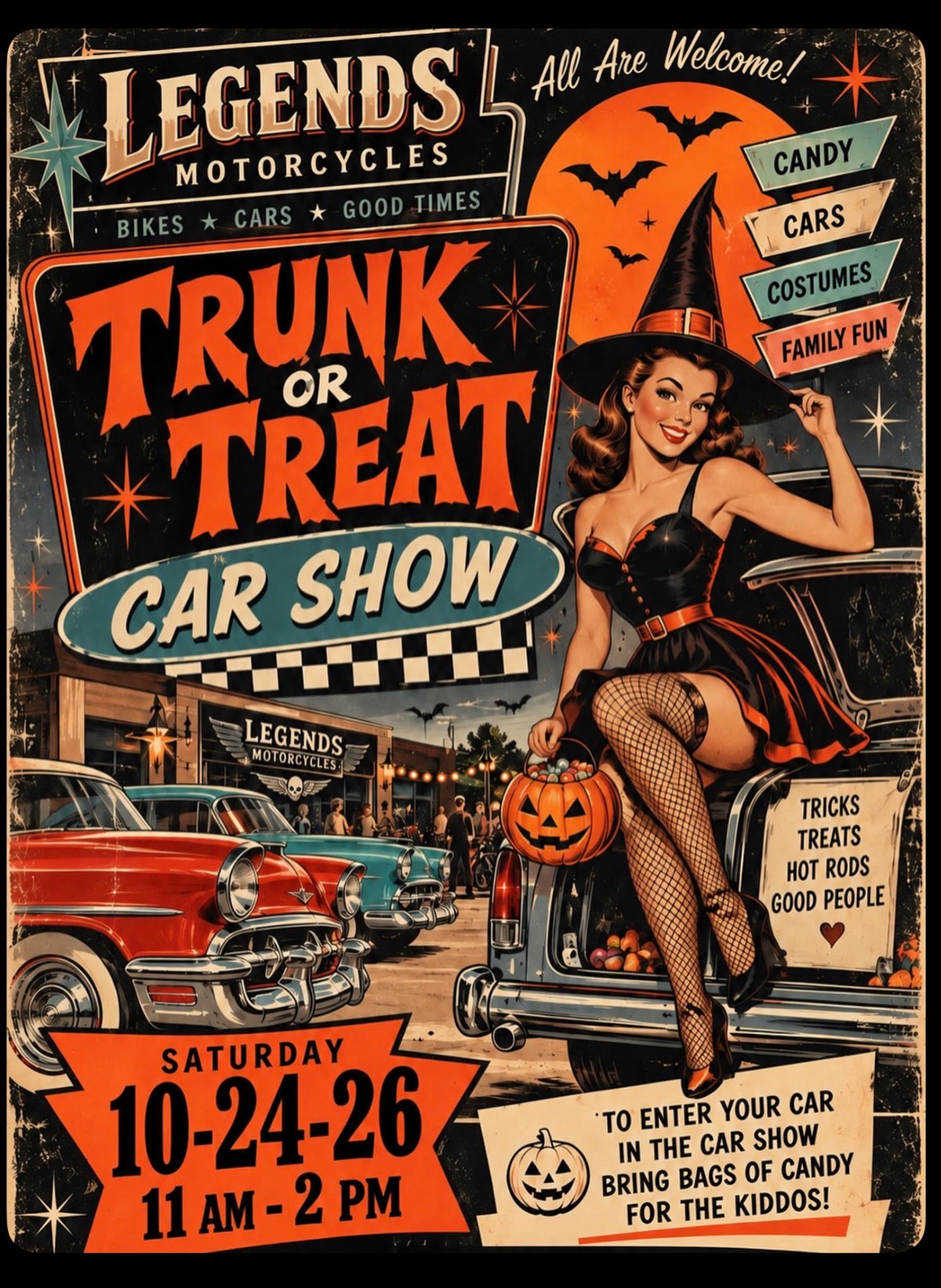 Trunk or Treat Car Show