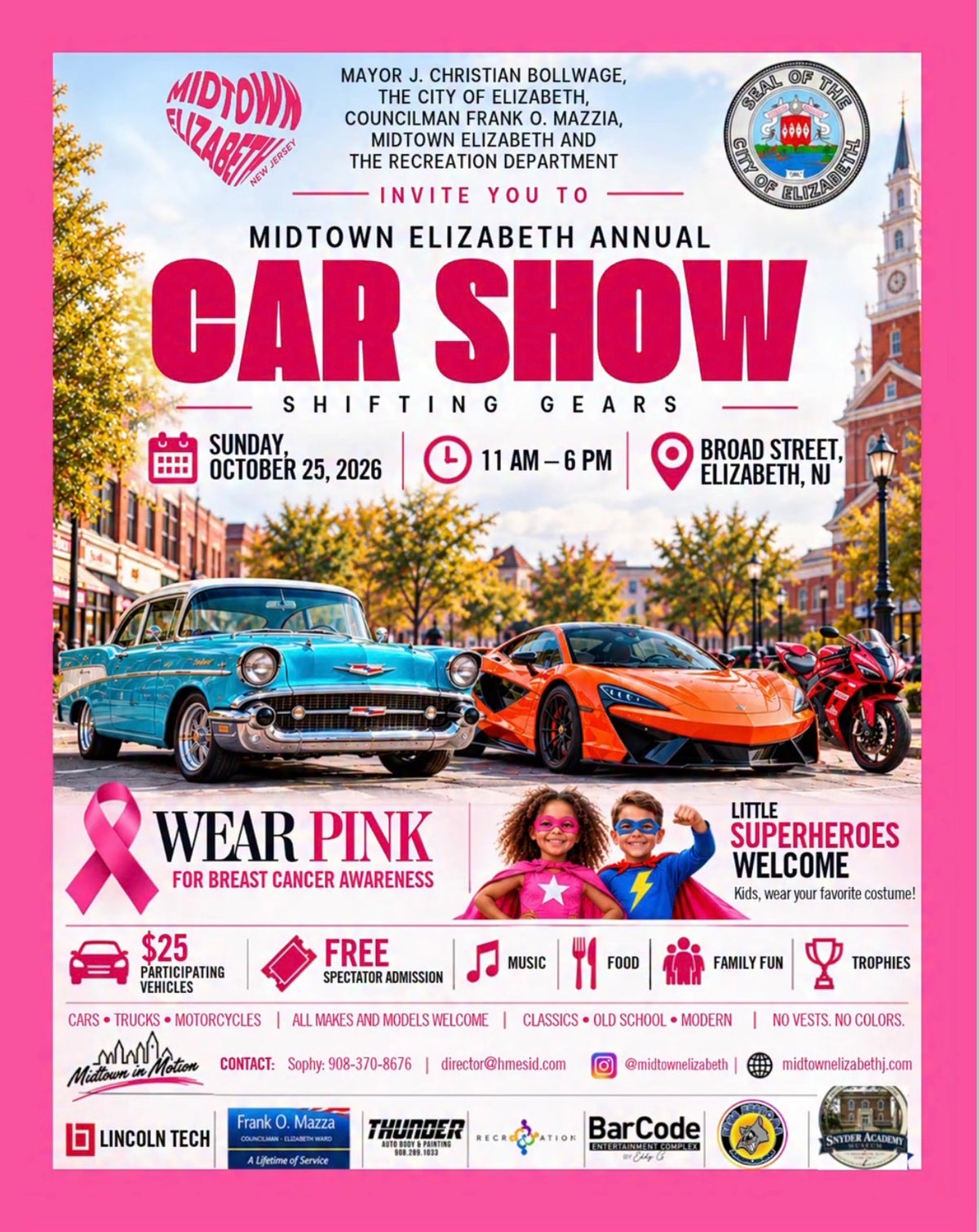 Midtown Elizabeth Annual Car Show