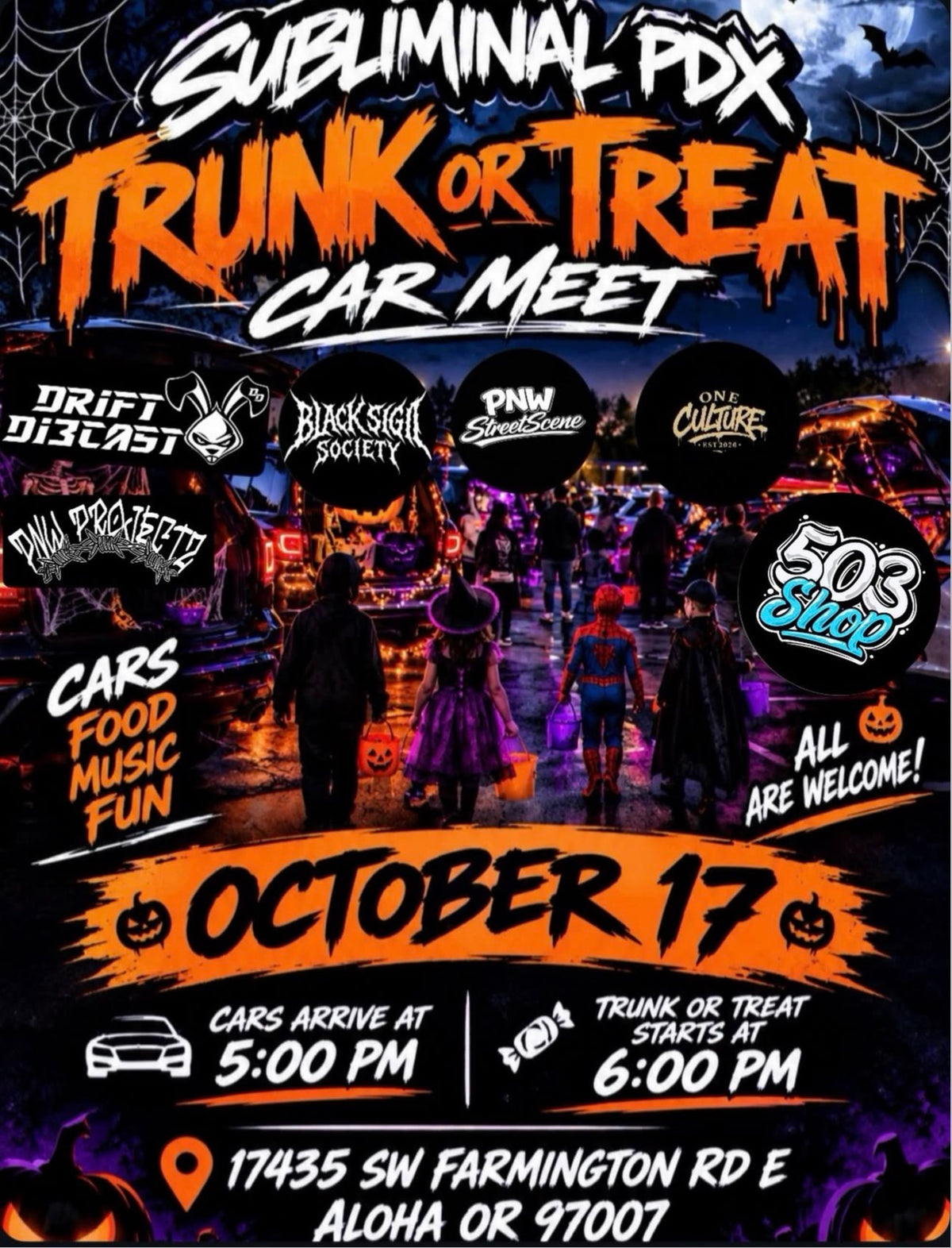 Trunk or Treat Car Meet