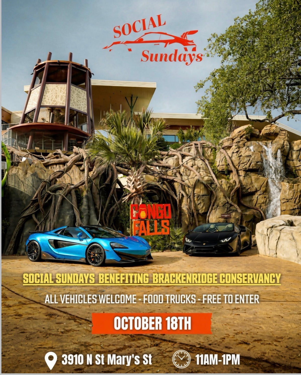 Social Sundays Benefitting Brackenridge Conservancy