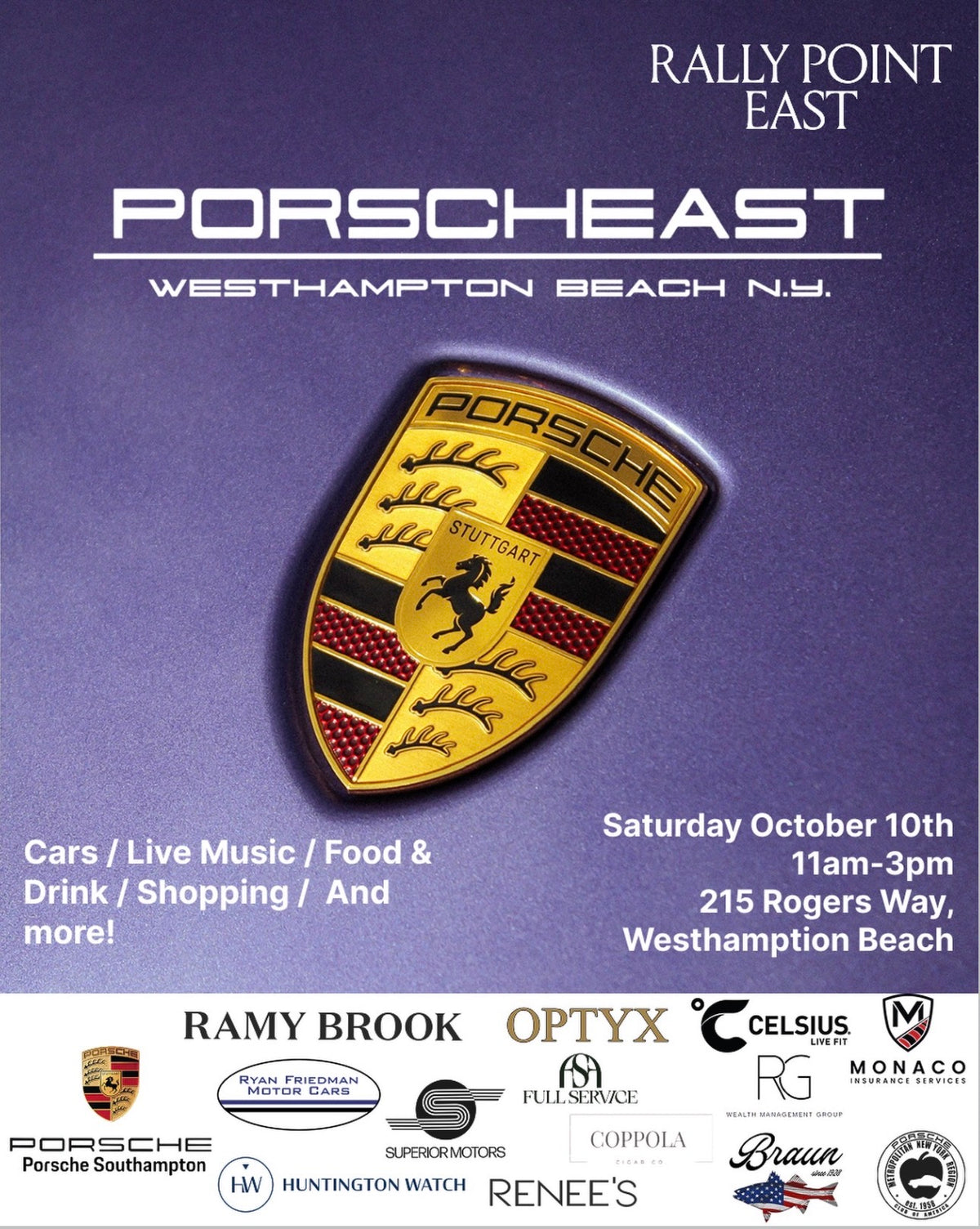 Porsche East Rally Point