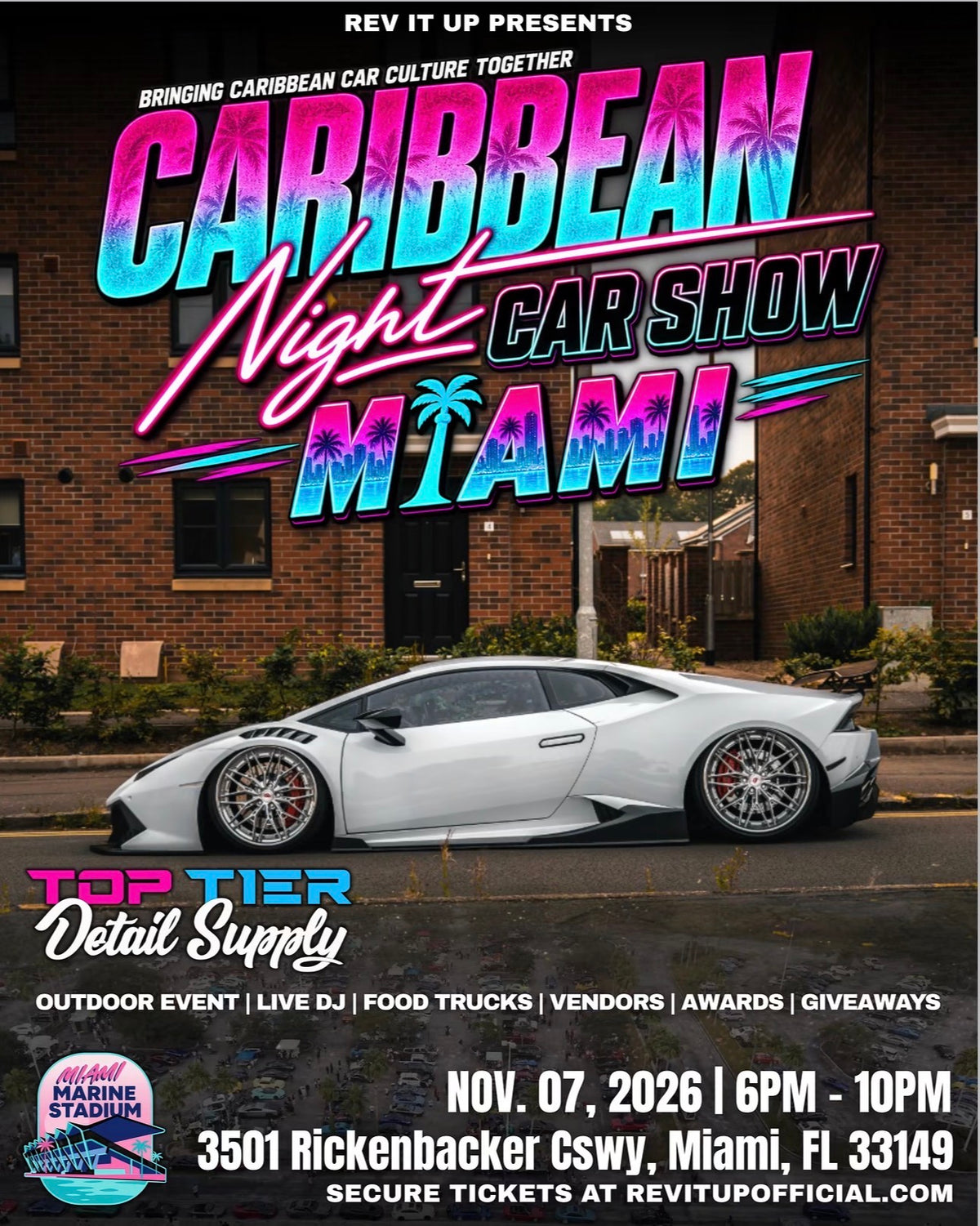 Caribbean Night Car Show Miami
