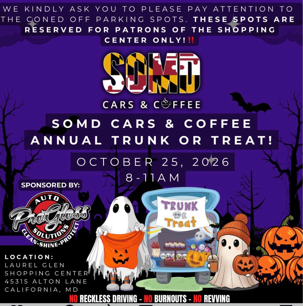 SOMD Cars & Coffee Annual Trunk Or Treat