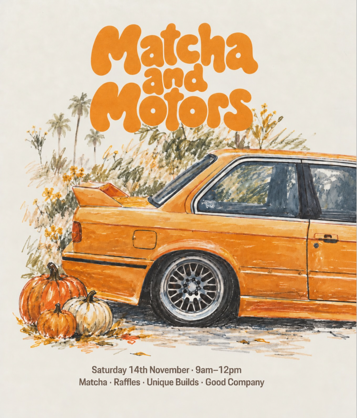 Matcha and Motors