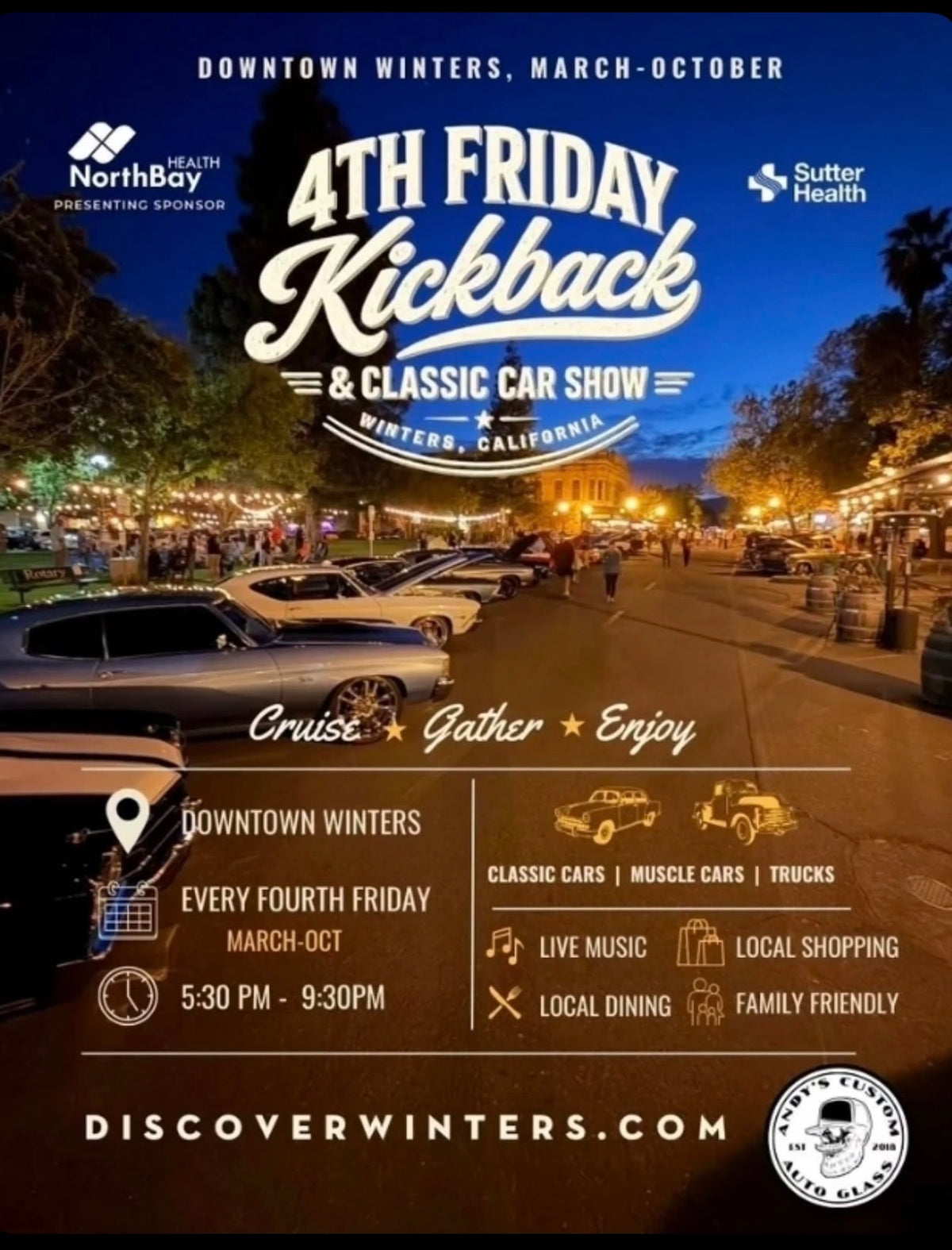 4th Friday Kickback & Classic Car Show