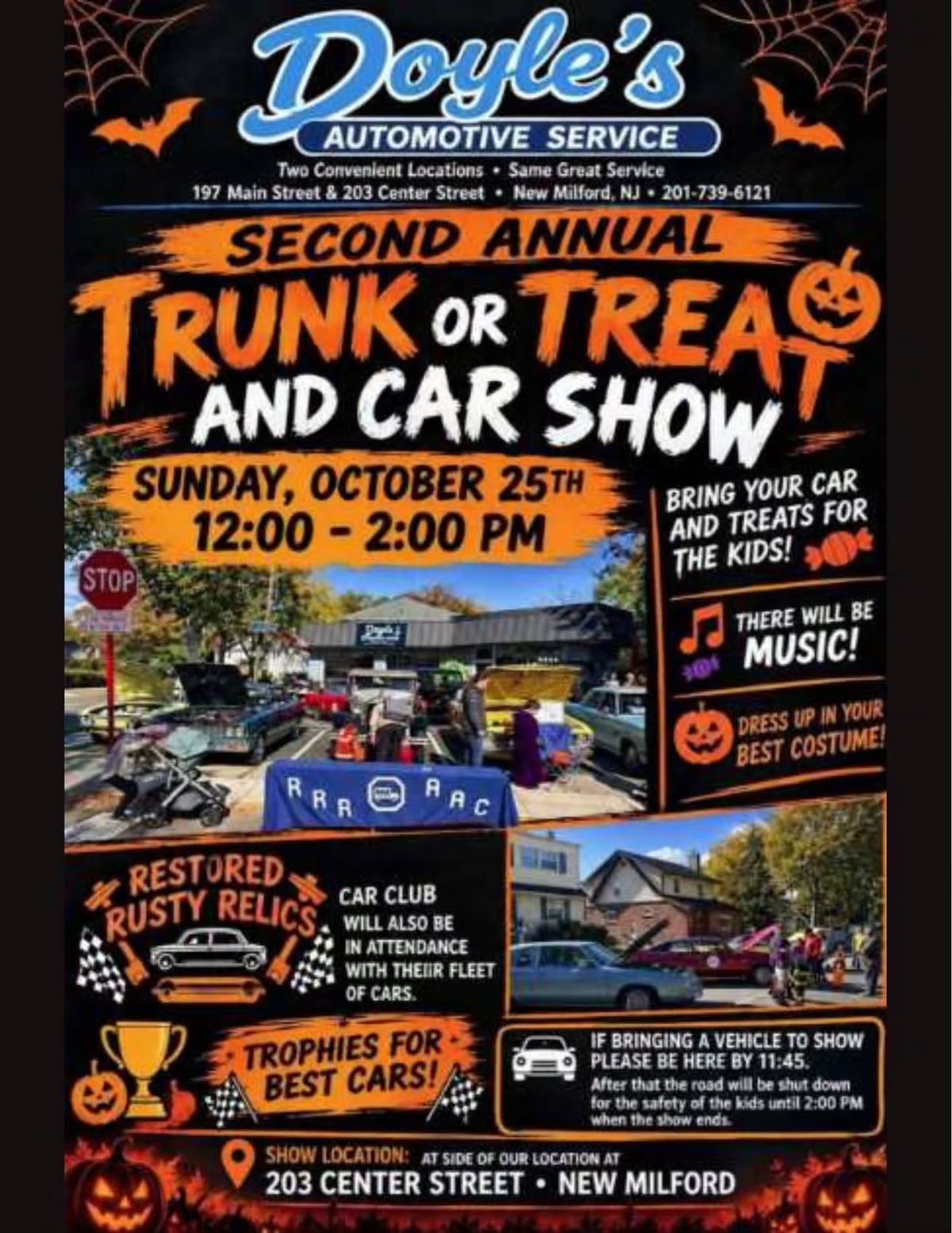 Second Annual Trunk or Treat and Car Show