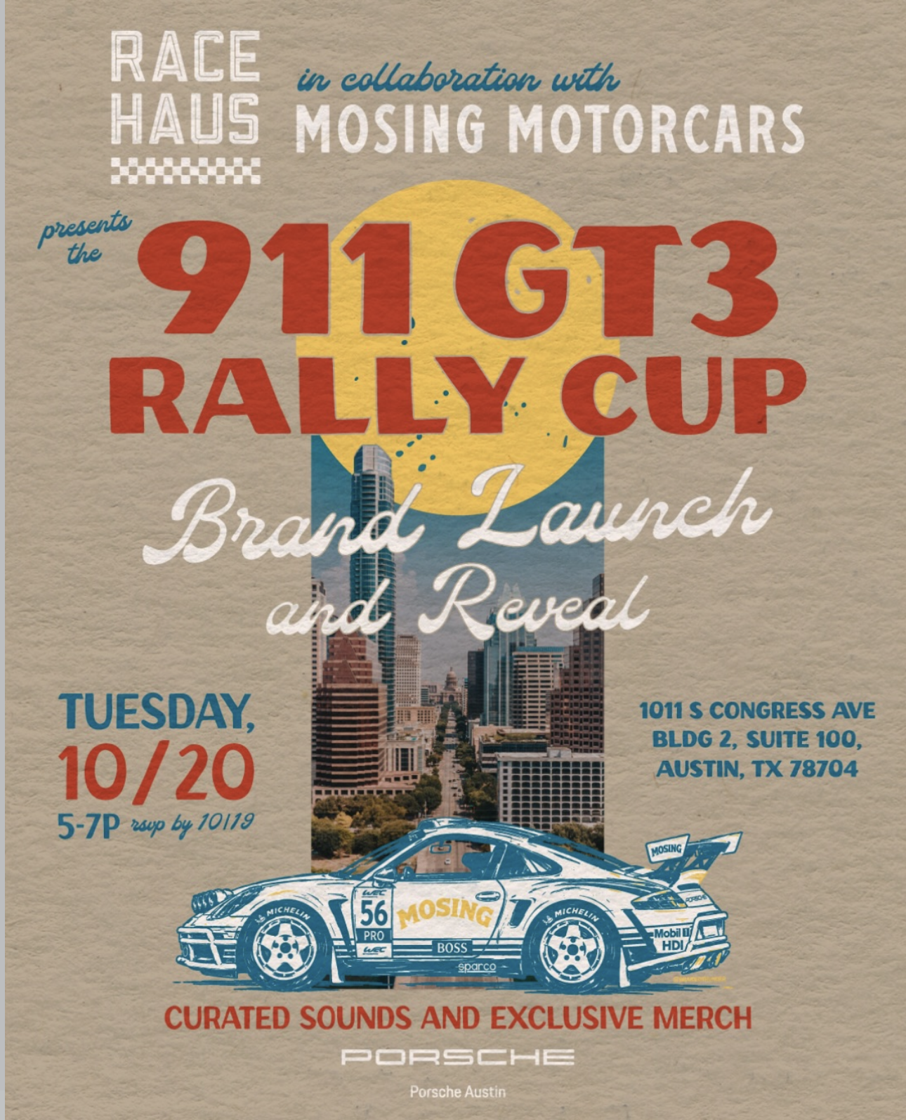 911 GT3 Rally Cup Brand Launch and Reveal