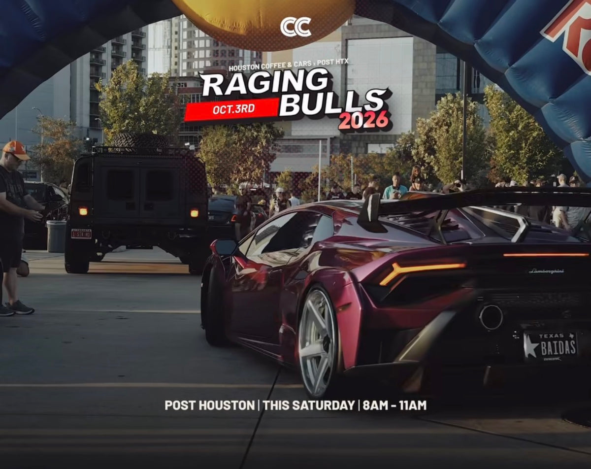 Raging Bull Day – Coffee & Cars Houston