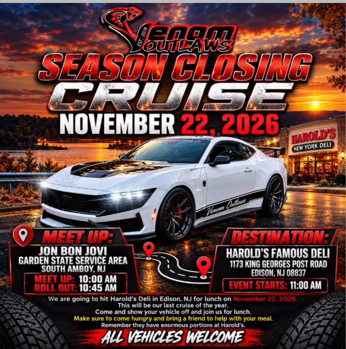 Venom Outlaws Season Closing Cruise