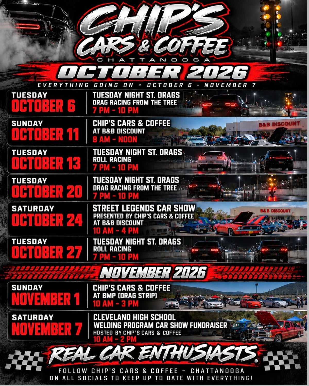 Chip's Cars & Coffee