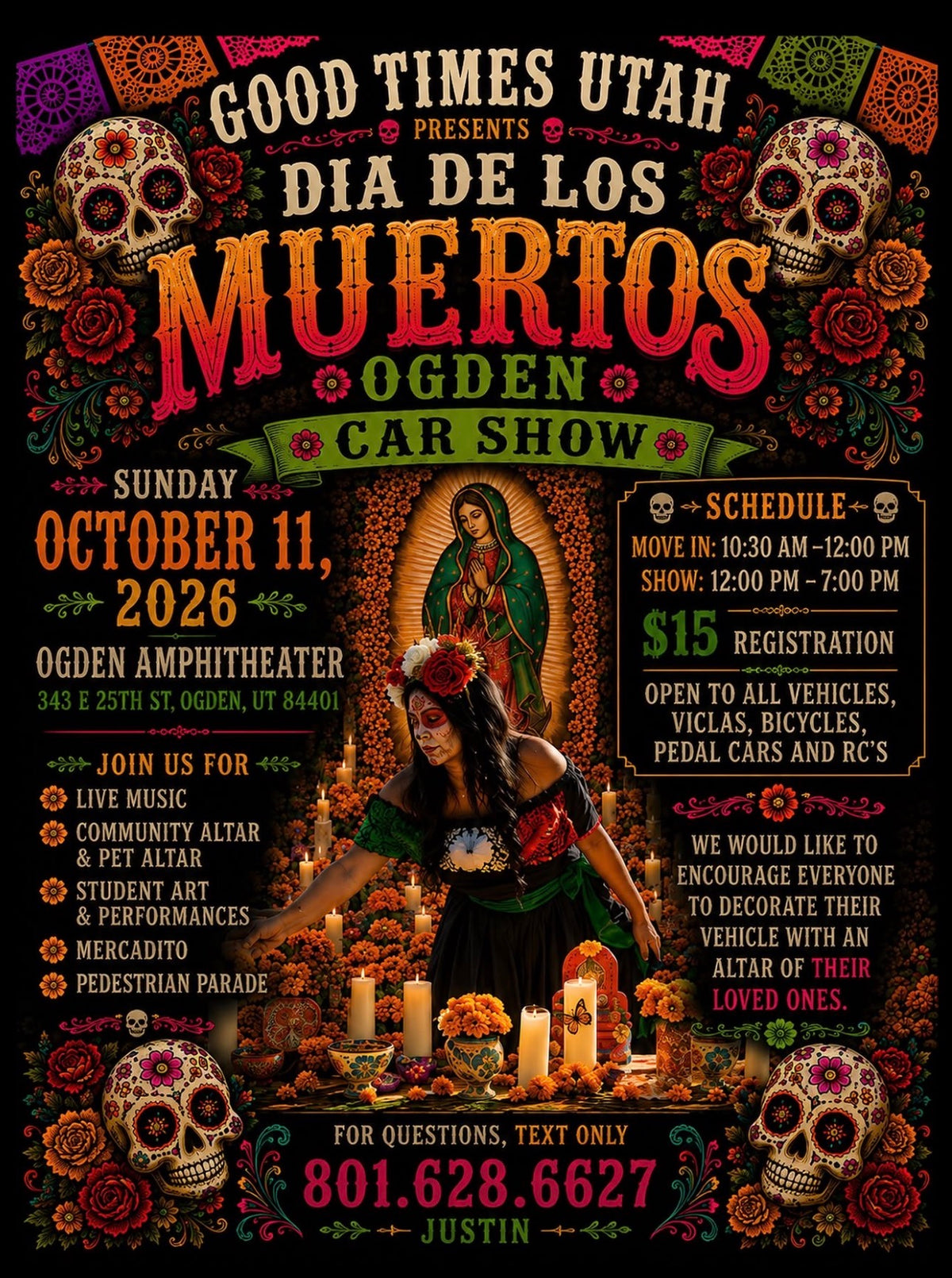 Dia de los Muertos Ogden Car Show