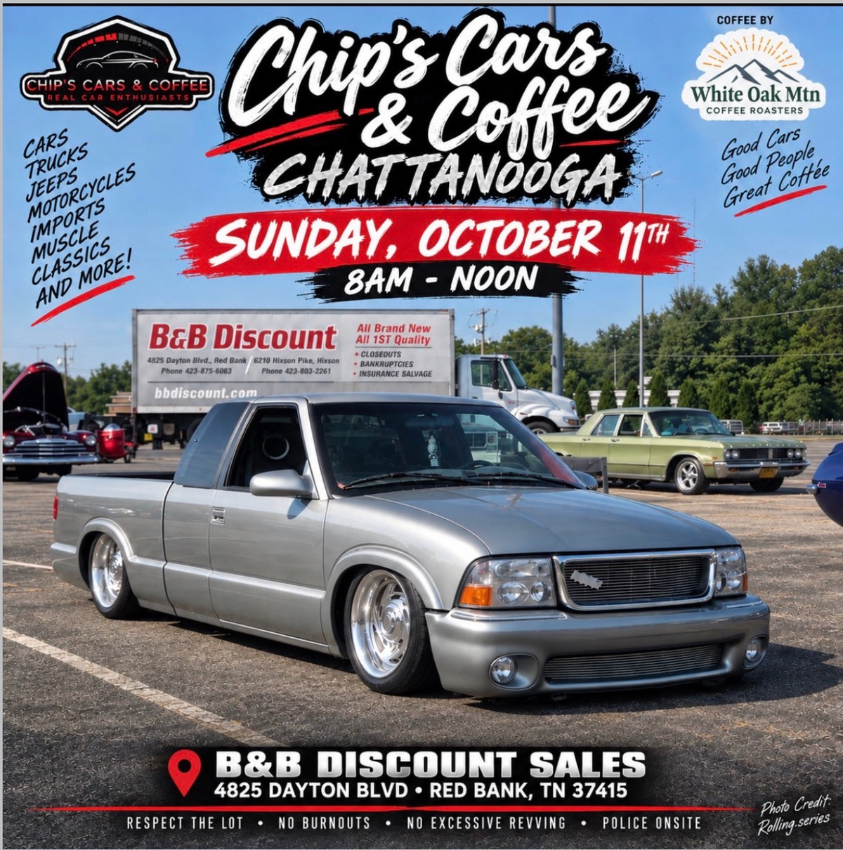 Chip's Cars & Coffee Chattanooga