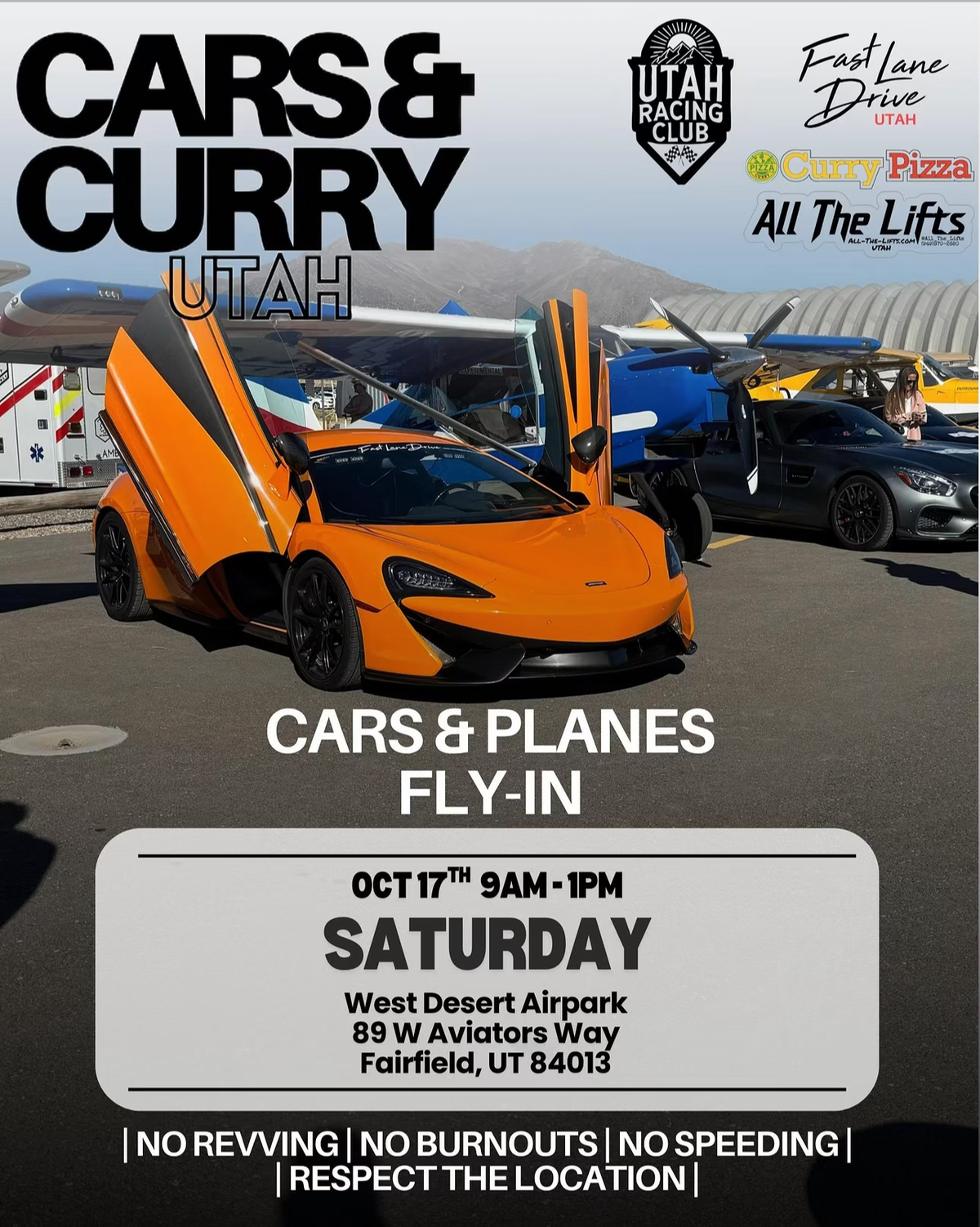 Cars & Curry - Cars & Planes Fly-In
