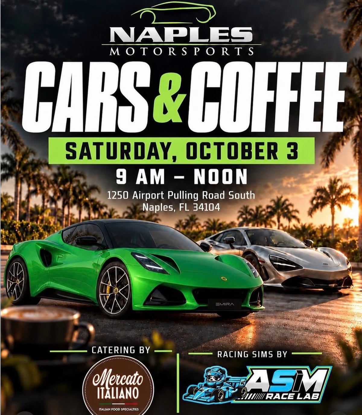 Naples Motorsports Cars & Coffee