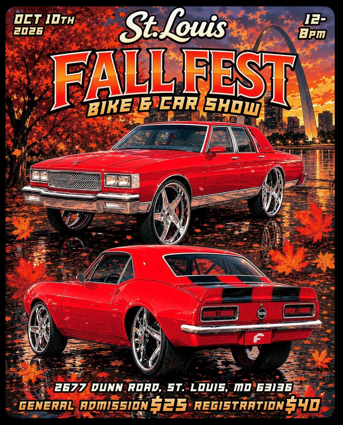 St. Louis Fall Fest Bike & Car Show