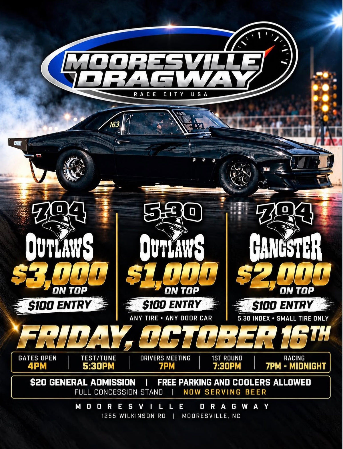 Mooresville Dragway Race