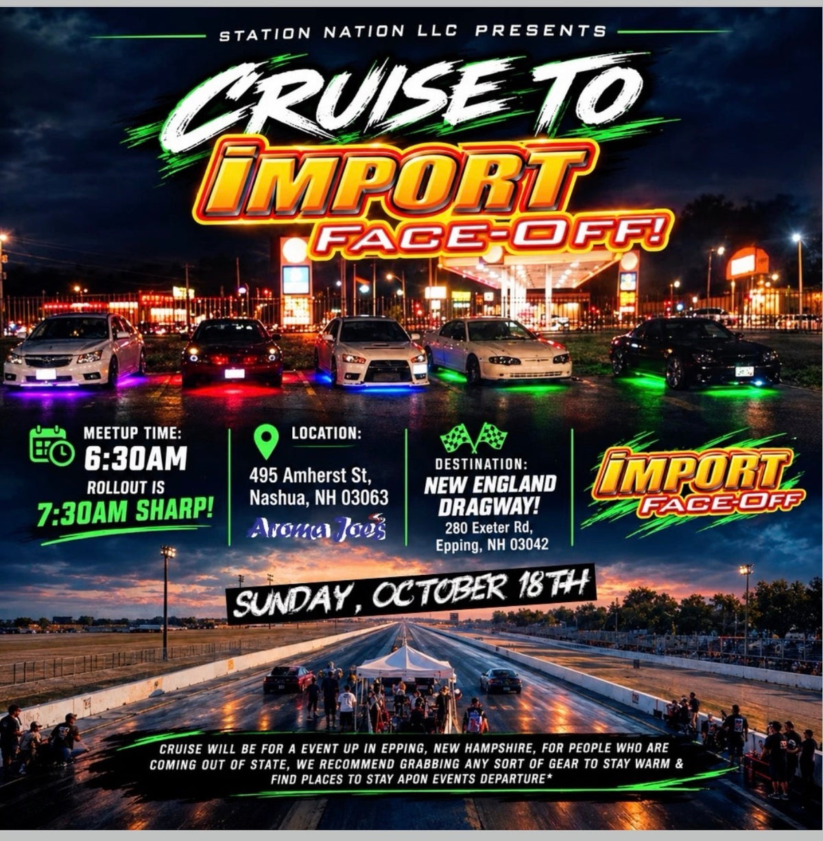 Cruise to Import Face-Off