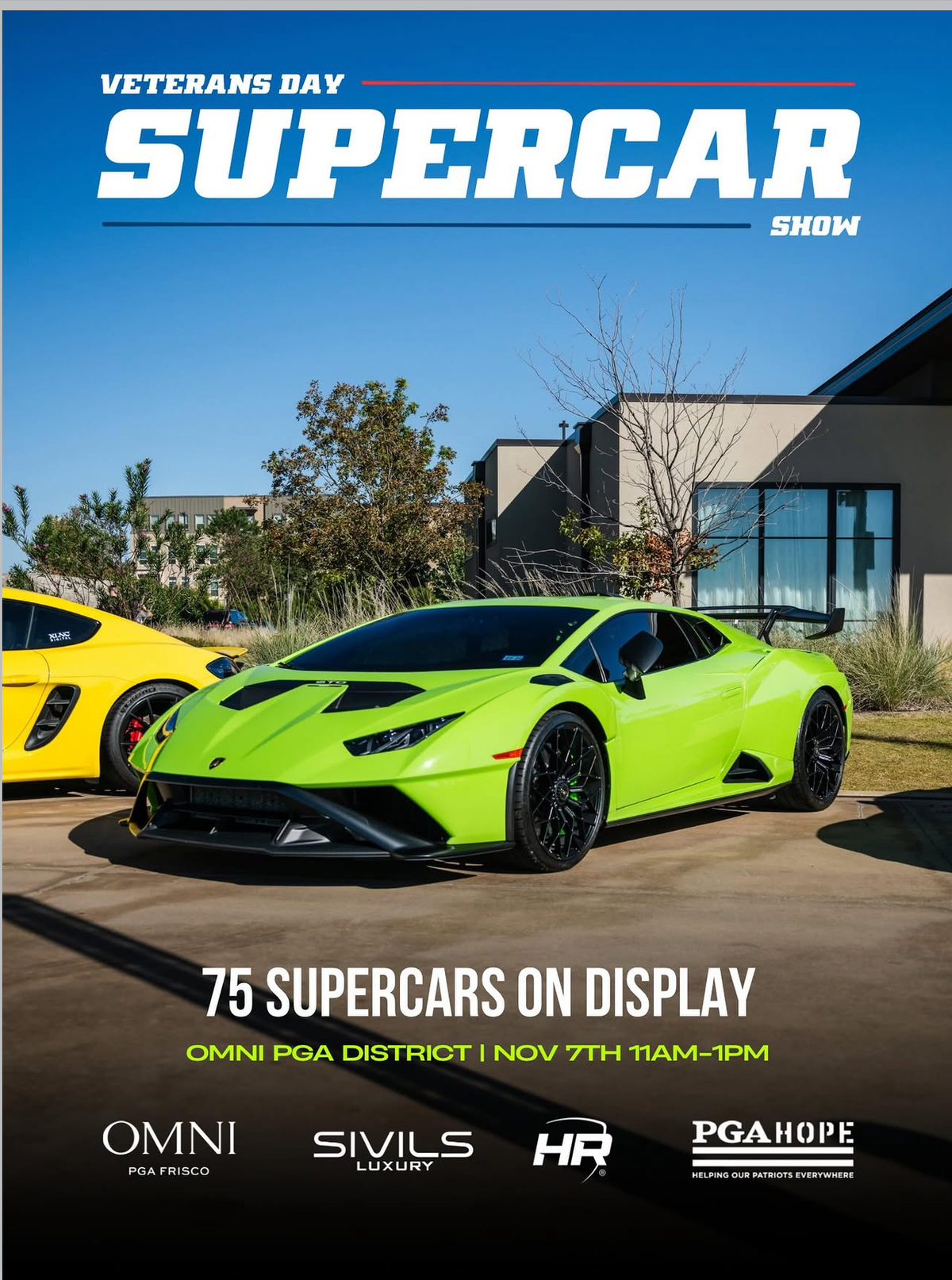 Veterans Day Supercar Show
