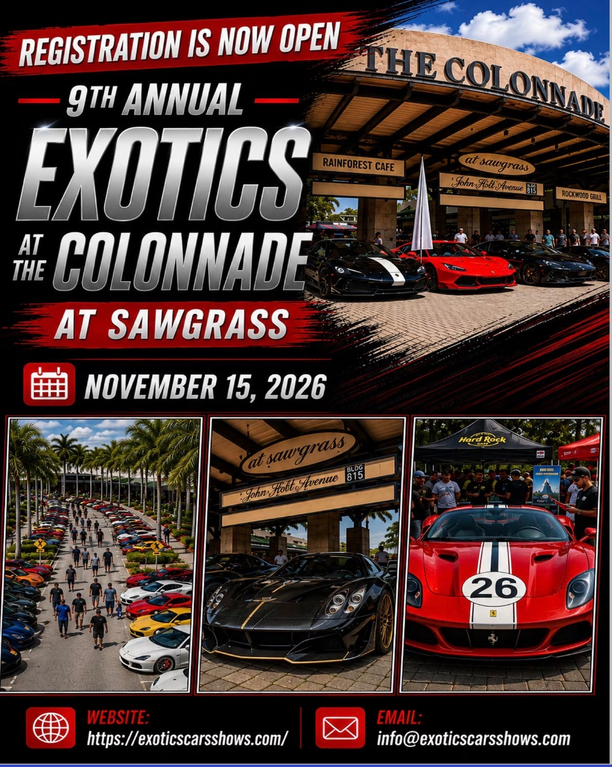 9th Annual Exotics at the Colonnade
