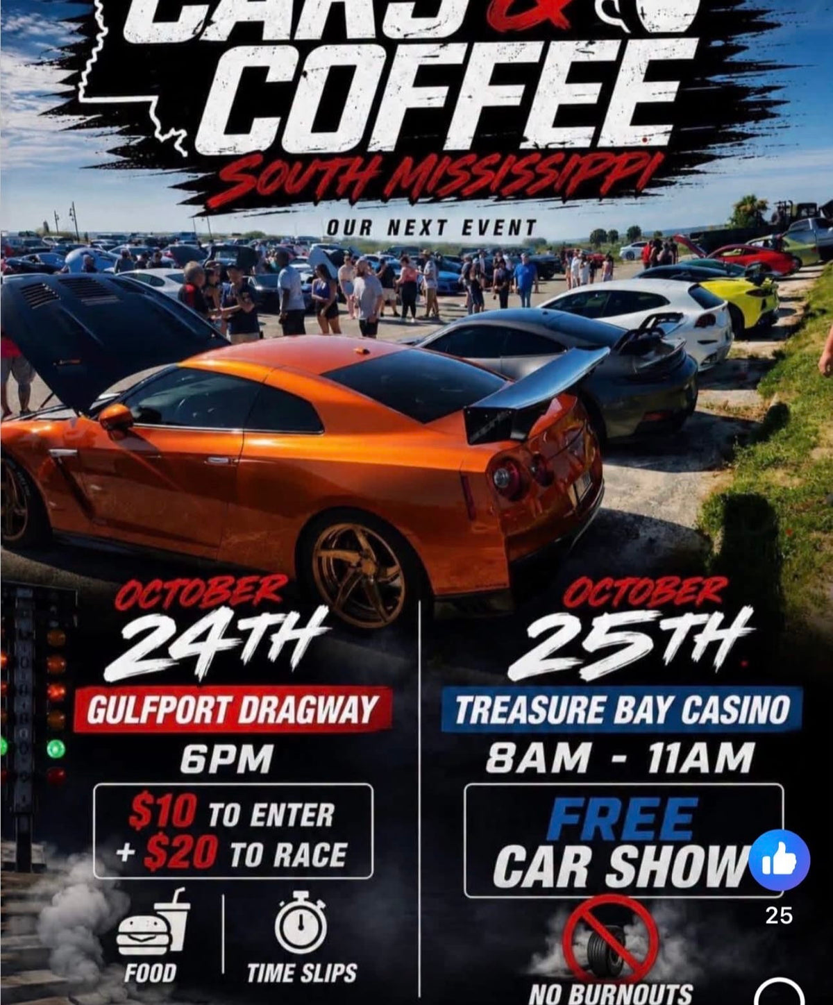 Cars & Coffee South Mississippi