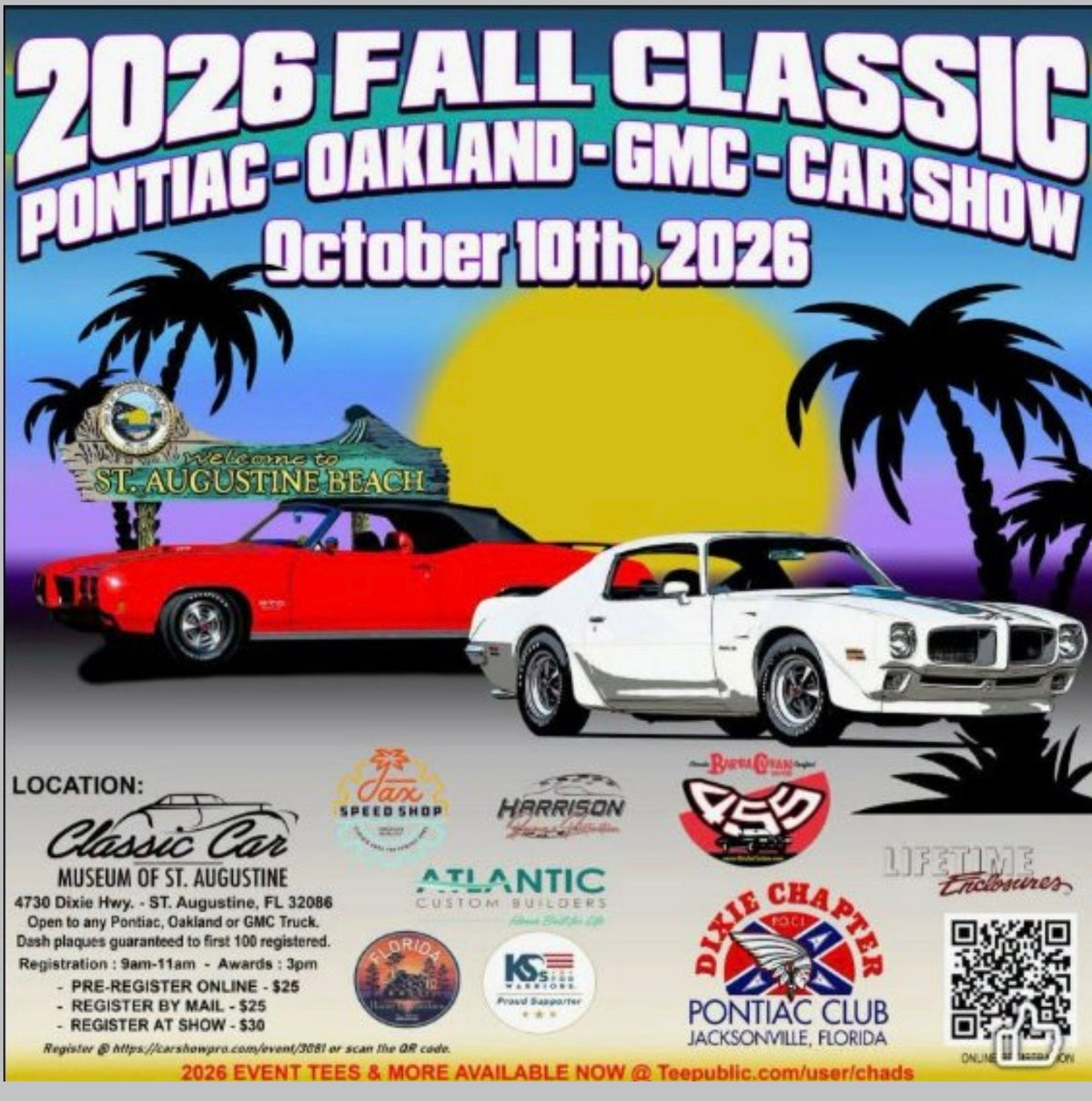 2026 Fall Classic Pontiac-Oakland-GMC Car Show