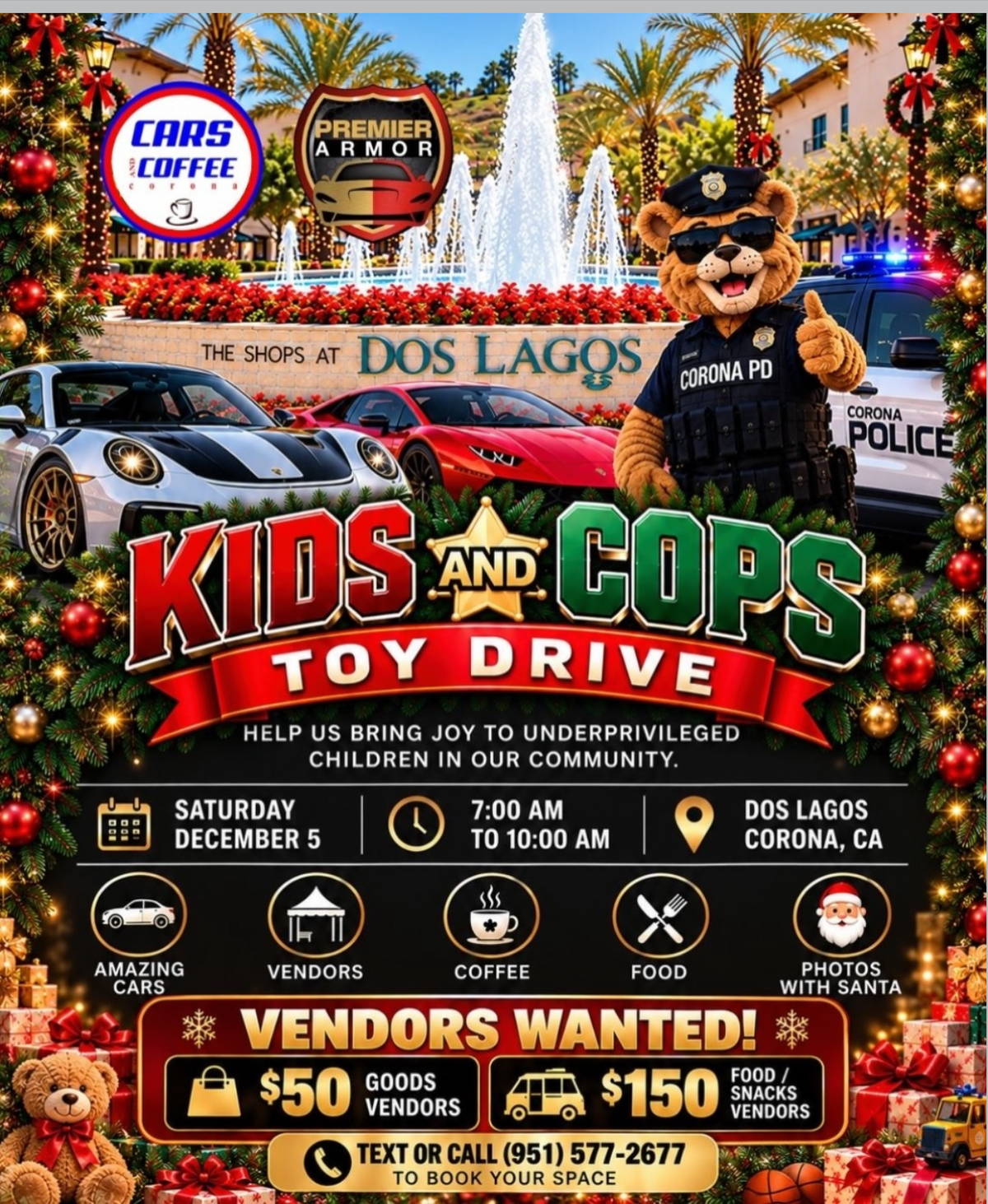 Kids and Cops Toy Drive