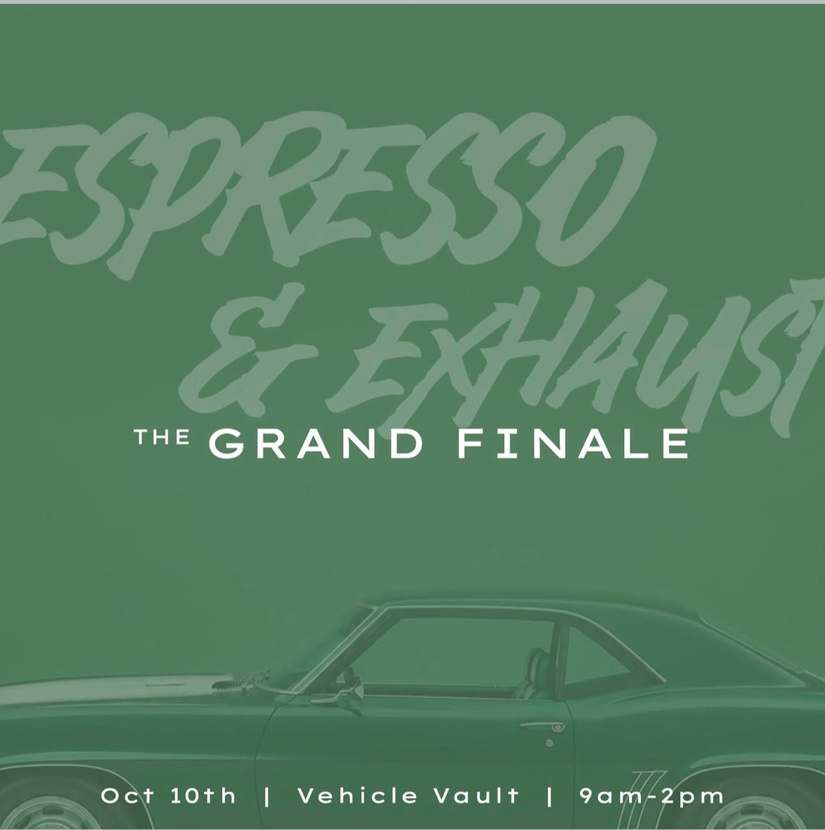 Espresso & Exhaust: The Grand Finale