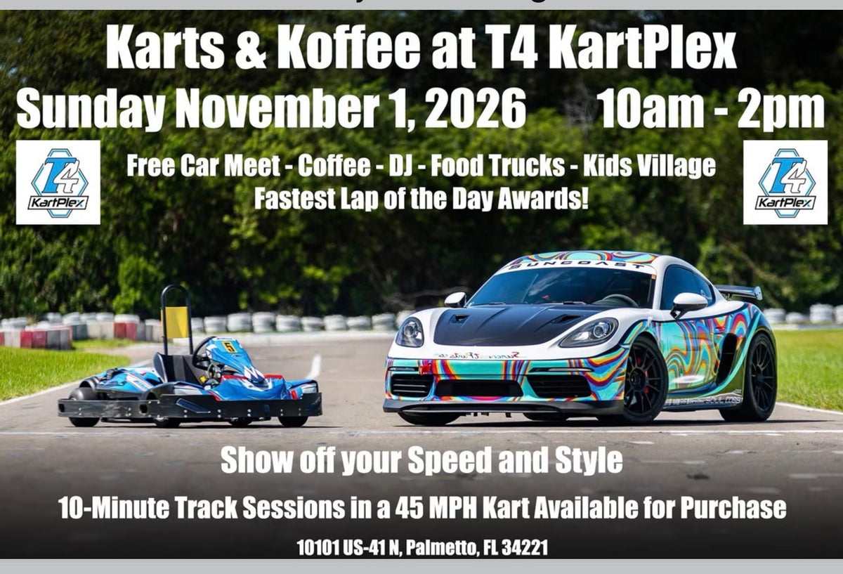 Karts & Koffee at T4 KartPlex