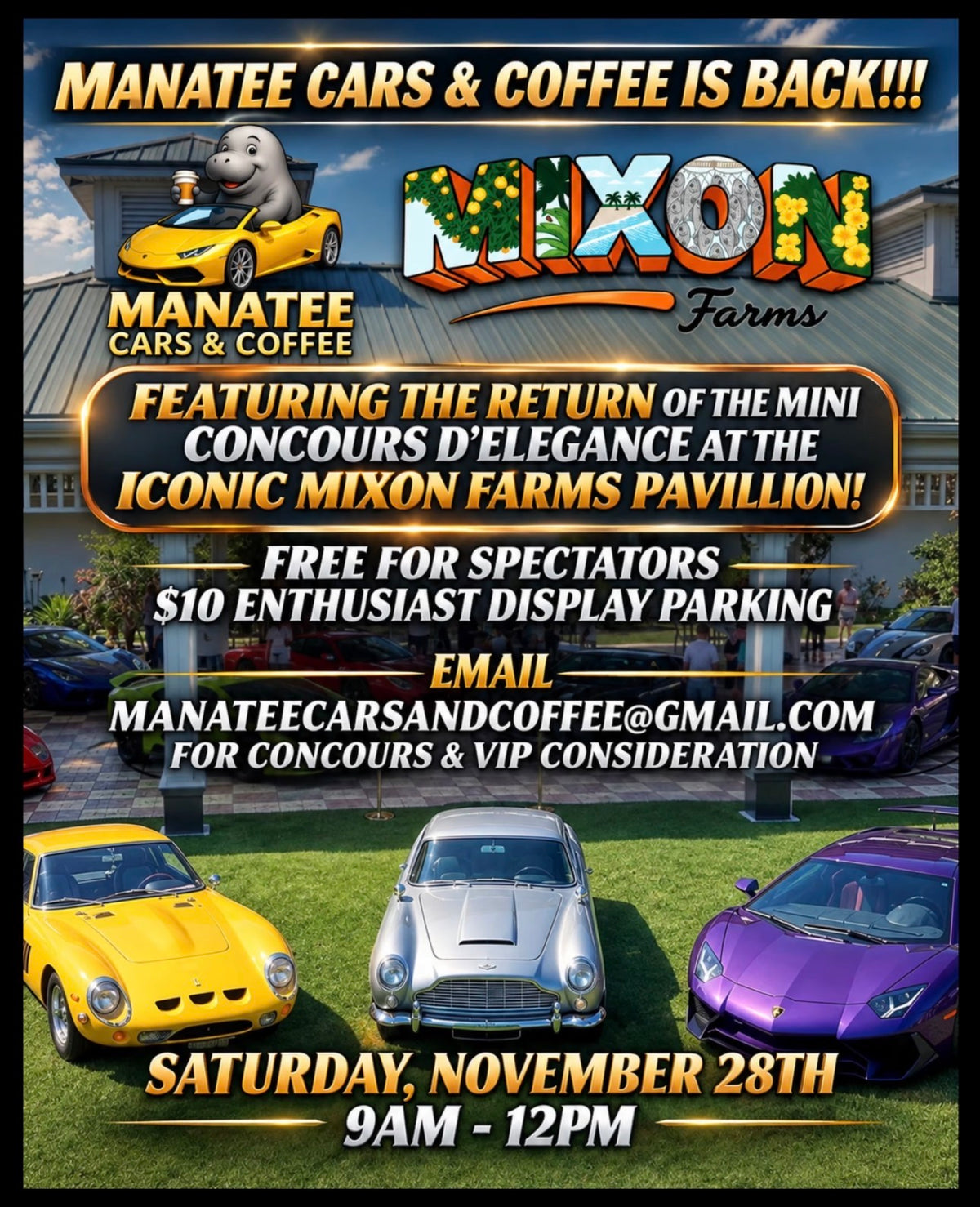 Manatee Cars & Coffee