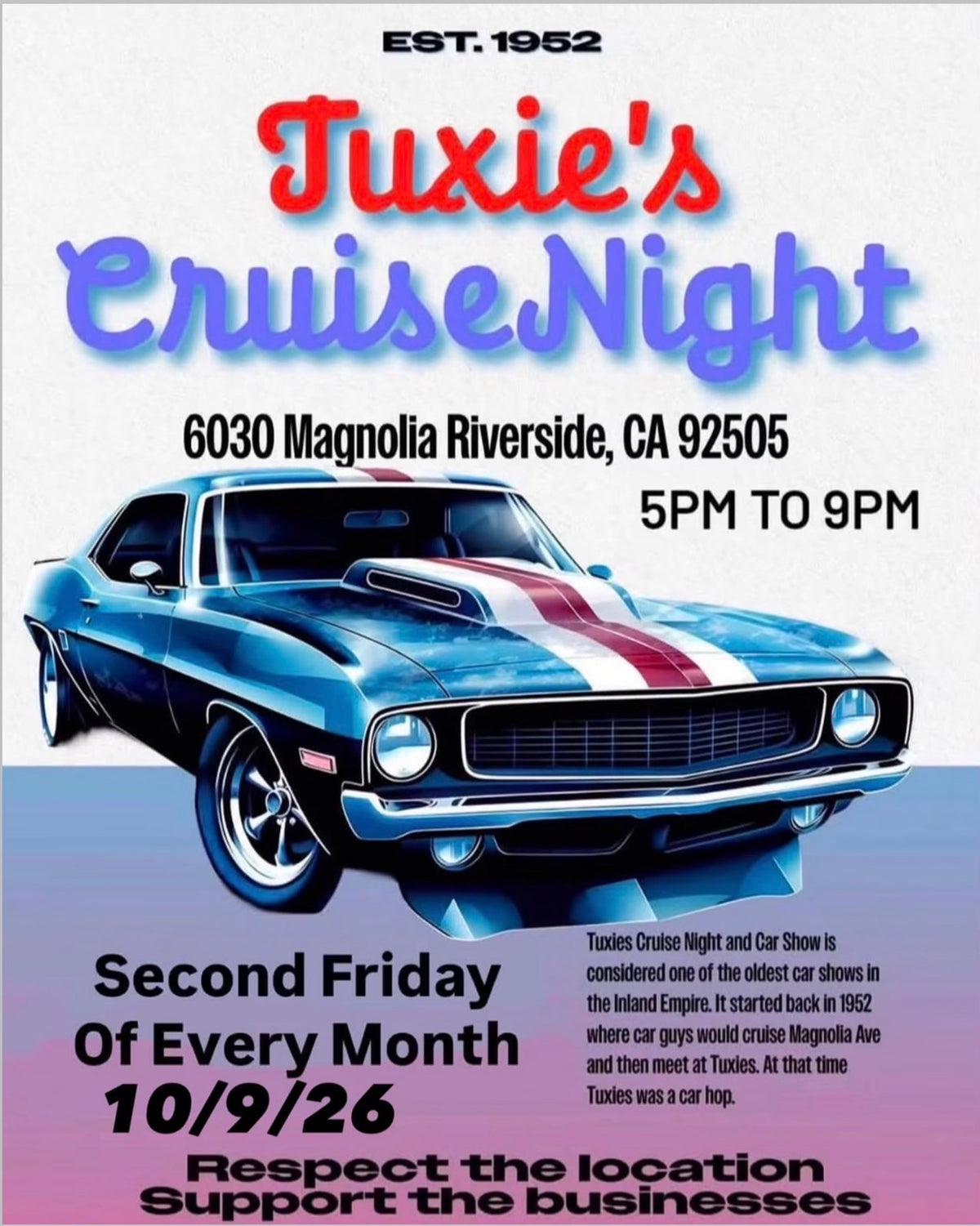Tuxie's Cruise Night