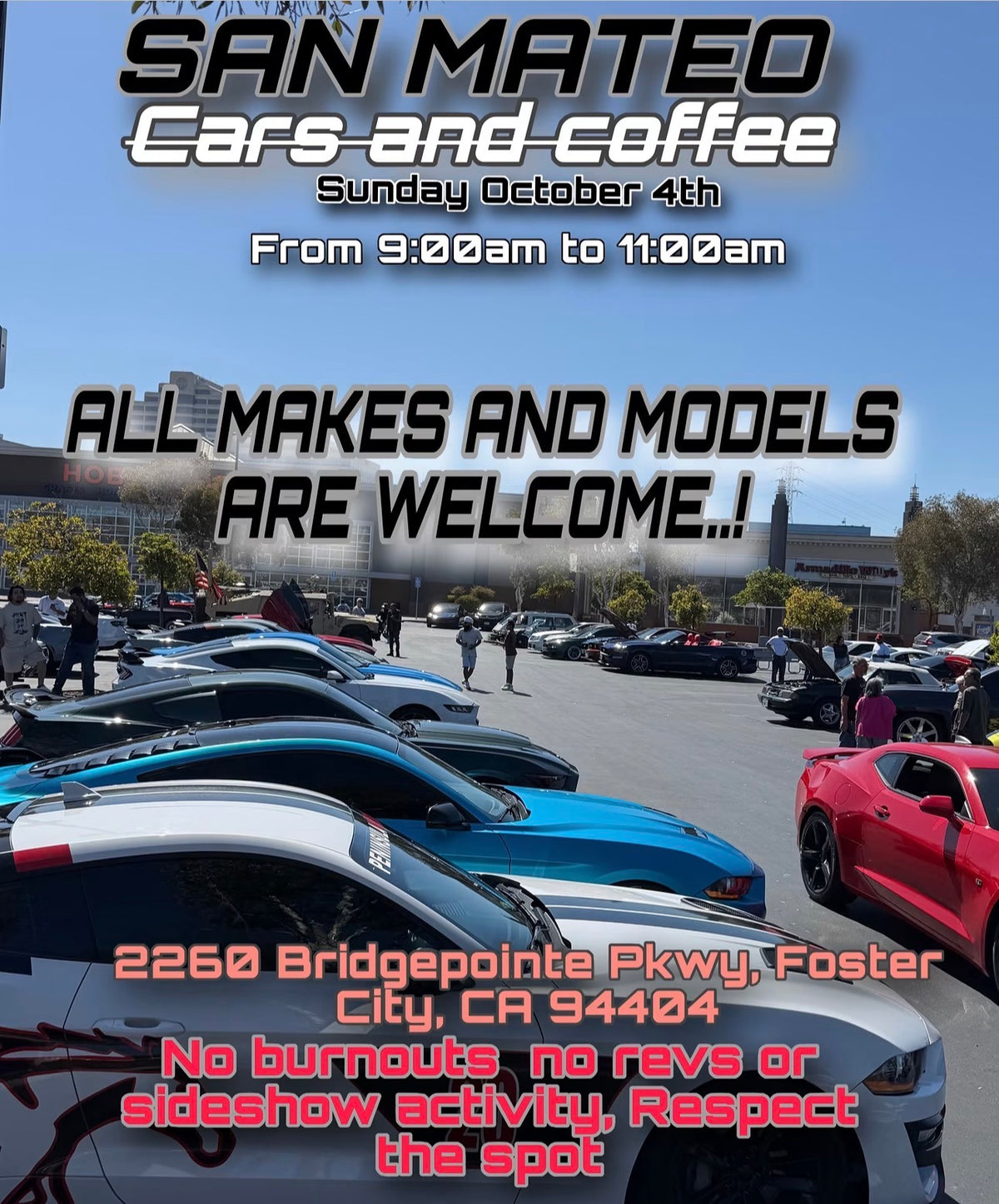 San Mateo Cars and Coffee