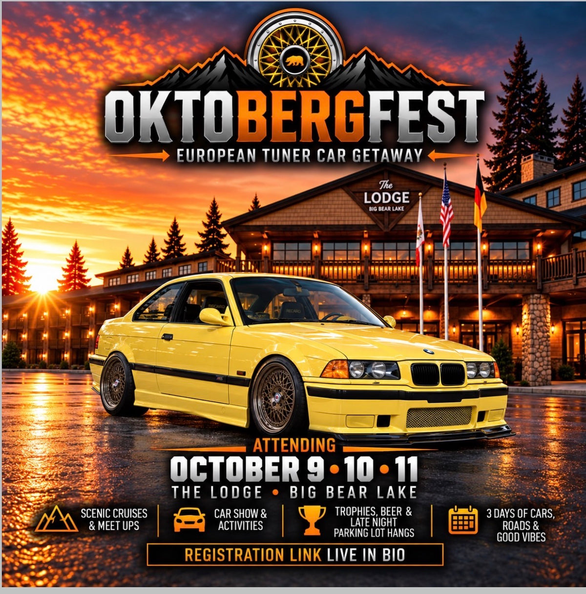 Oktoberfest European Tuner Car Getaway