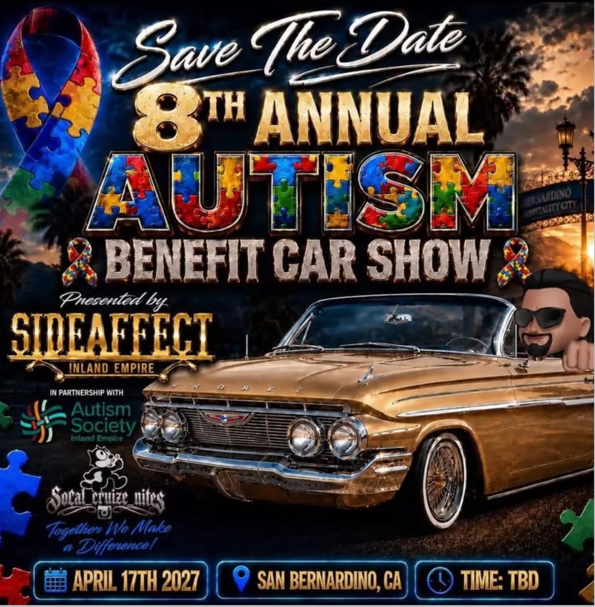 8th Annual Autism Benefit Car Show