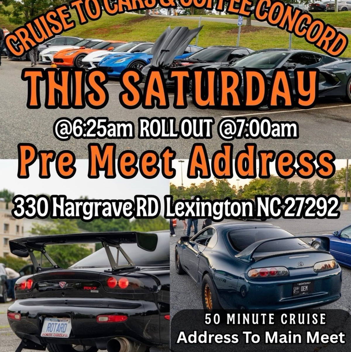 Cruise to Cars & Coffee Concord