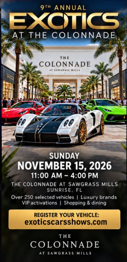 9th Annual Exotics at the Colonnade