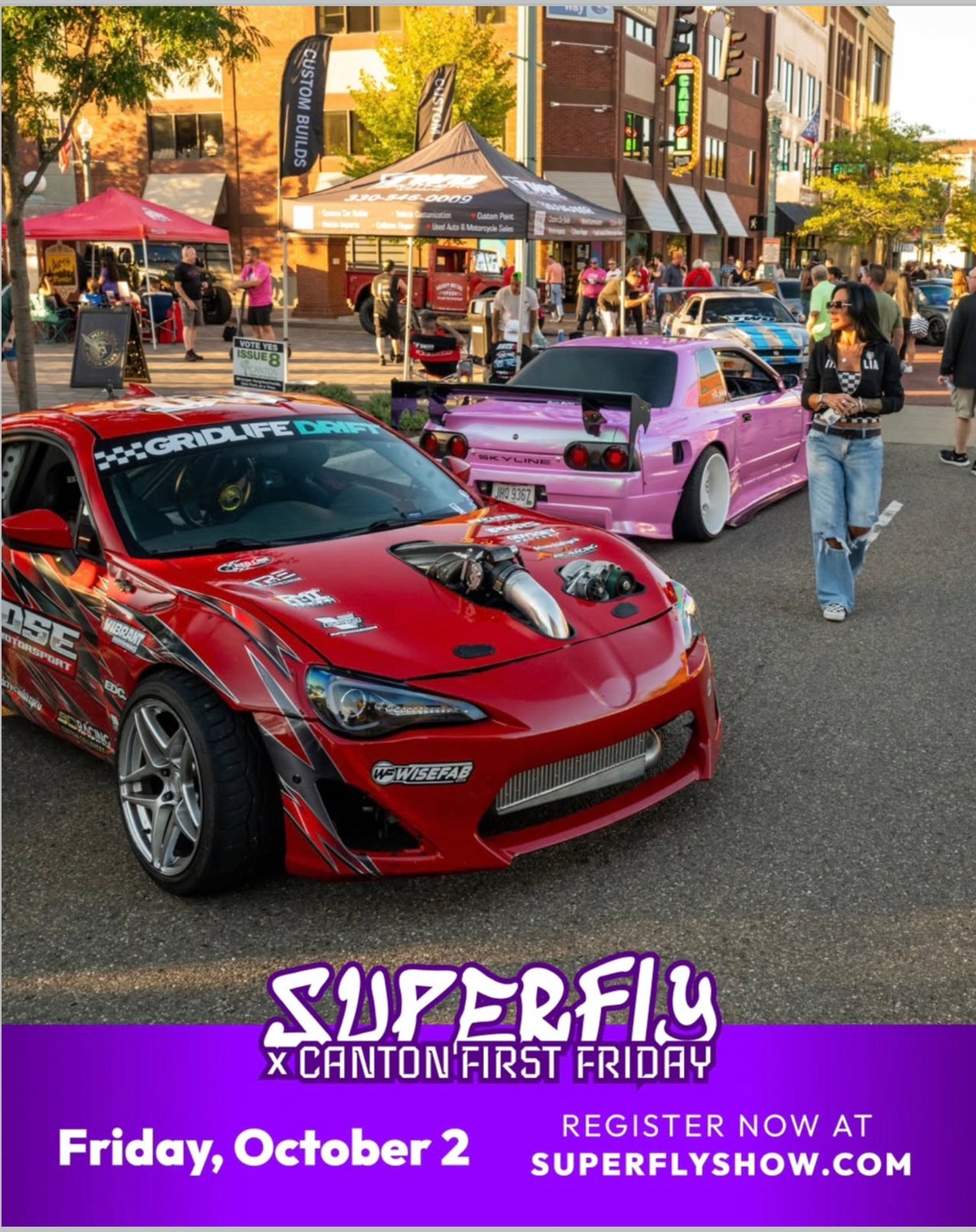 First Friday Superfly Car Show