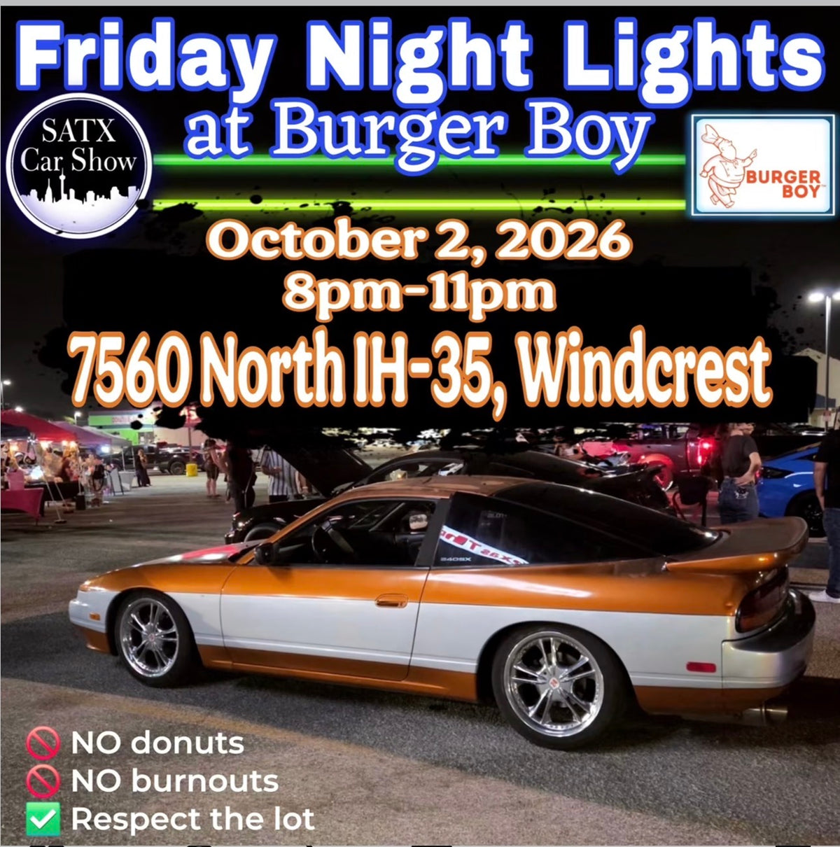 Friday Night Lights at Burger Boy