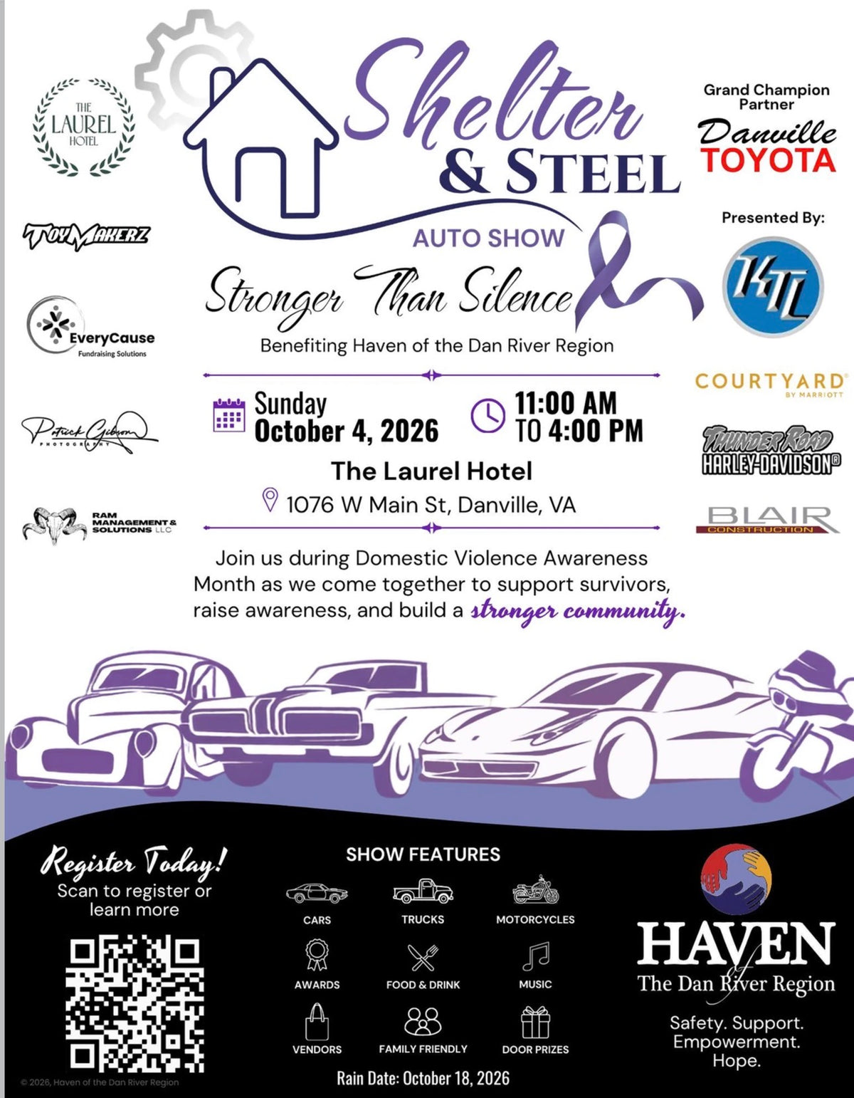 Shelter & Steel Auto Show