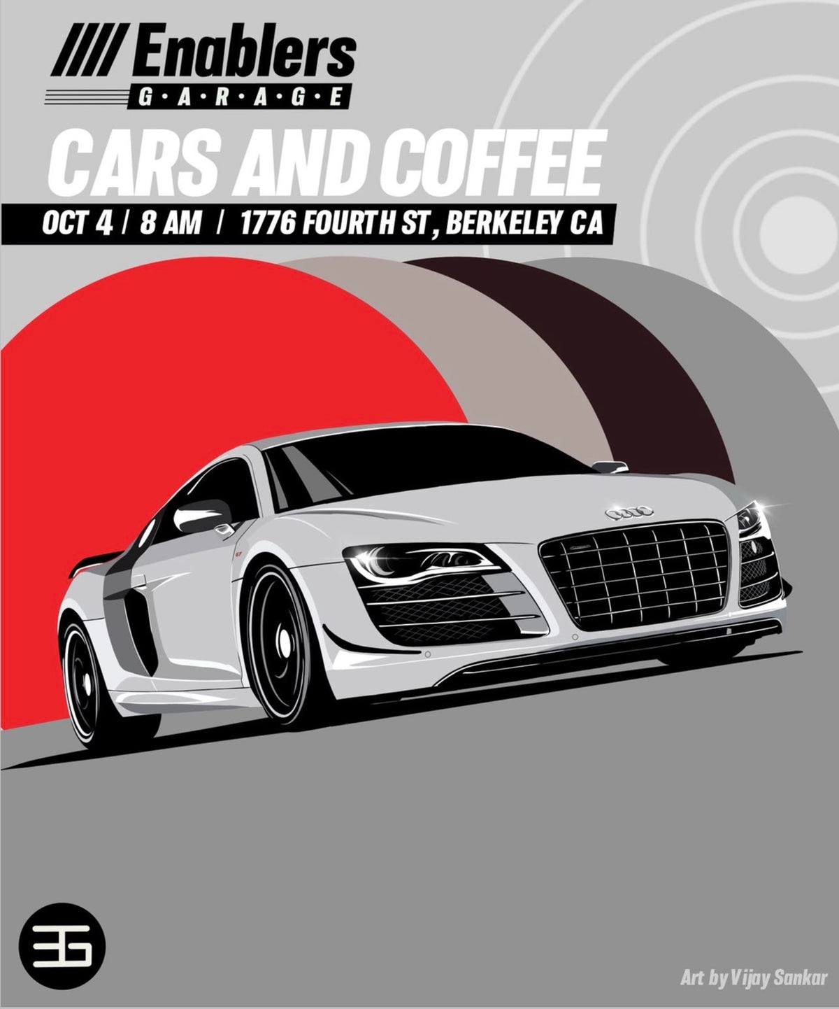 Enablers Garage Cars and Coffee