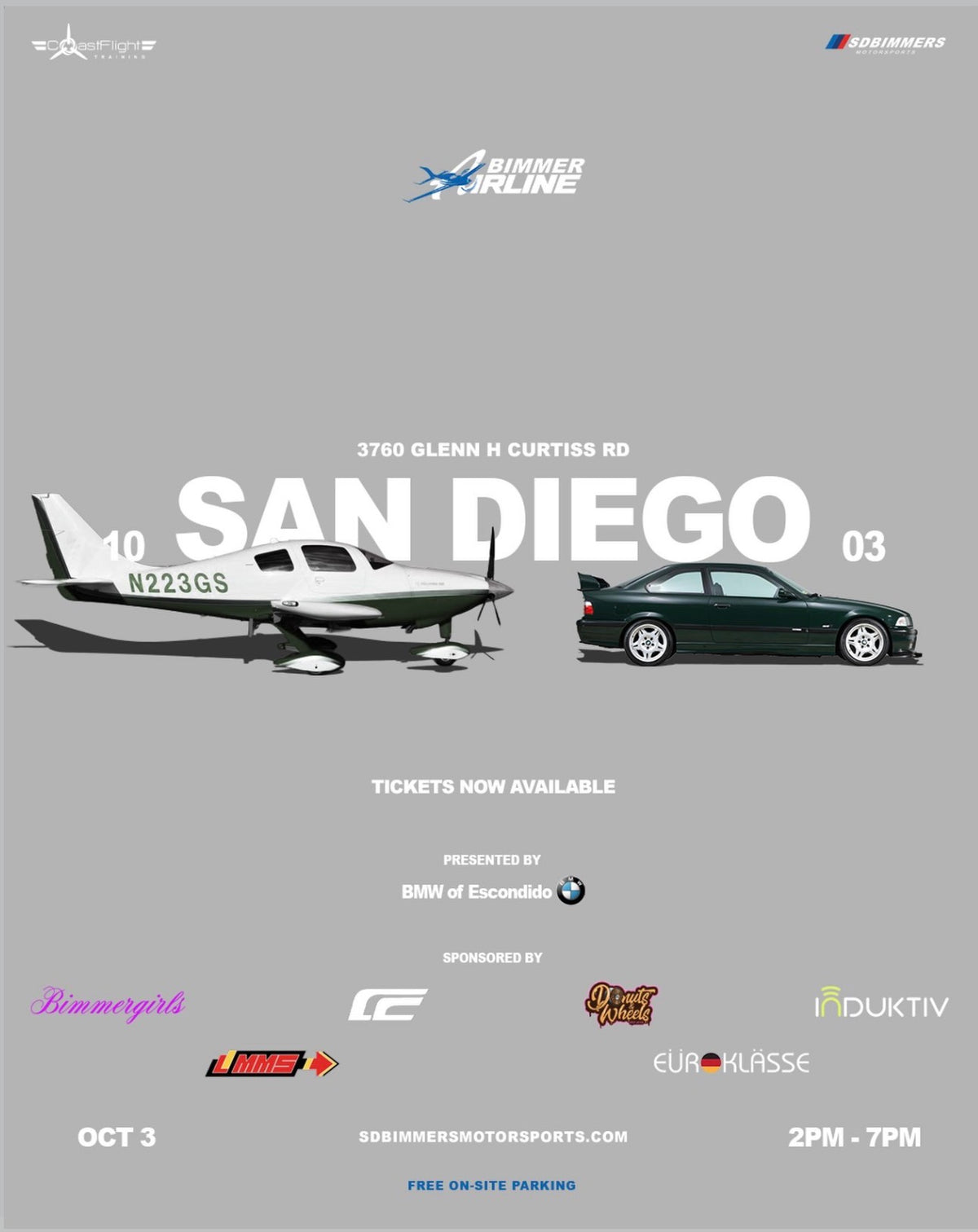 Bimmer Airline BMW Car Show