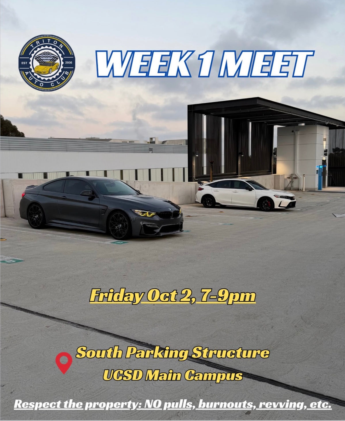 Triton Auto Club Week 1 Meet