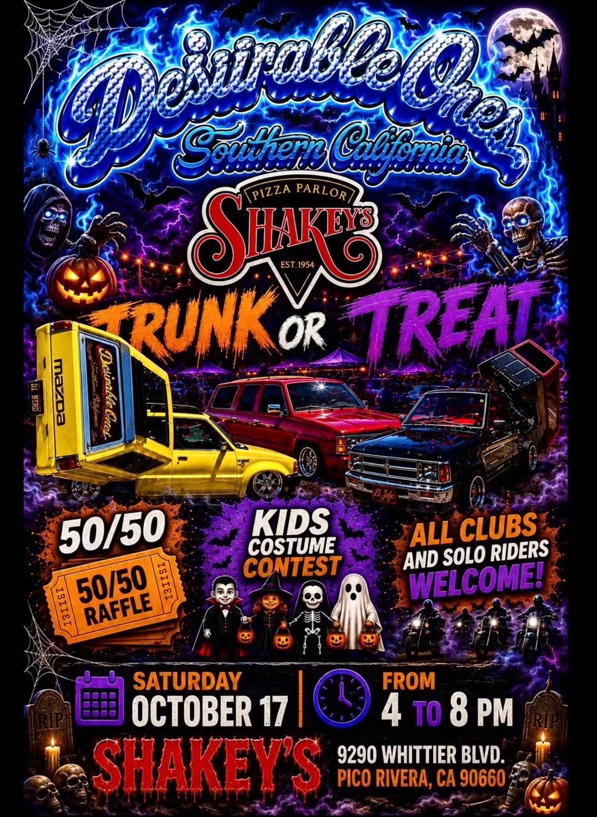 Desirable Ones Trunk or Treat